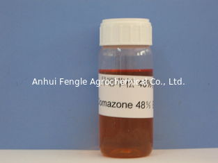 Clomazone 480g / l EC, สารกำจัดวัชพืชเกษตรอเนกประสงค์, นักฆ่าวัชพืชใบกว้าง, ของเหลวสีน้ำตาลอ่อน