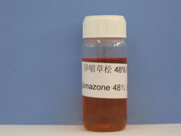 Clomazone 480g / l EC, สารกำจัดวัชพืชเกษตรอเนกประสงค์, นักฆ่าวัชพืชใบกว้าง, ของเหลวสีน้ำตาลอ่อน