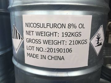 Nicosulfuron 80g / L OD， ของเหลวสีขาวน้ำนม Killer Broadleaf Grass Killer สำหรับข้าวโพด